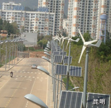 呼和浩特景观用风力发电机工程案例