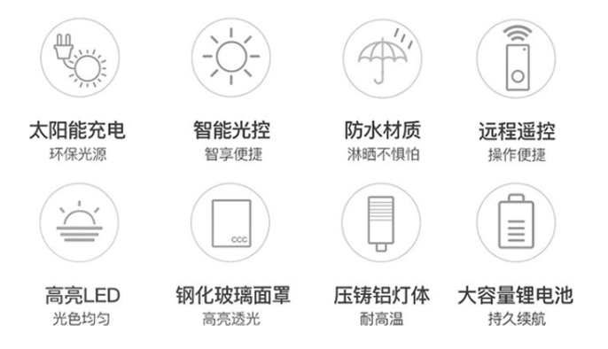 挑臂太阳能路灯优势