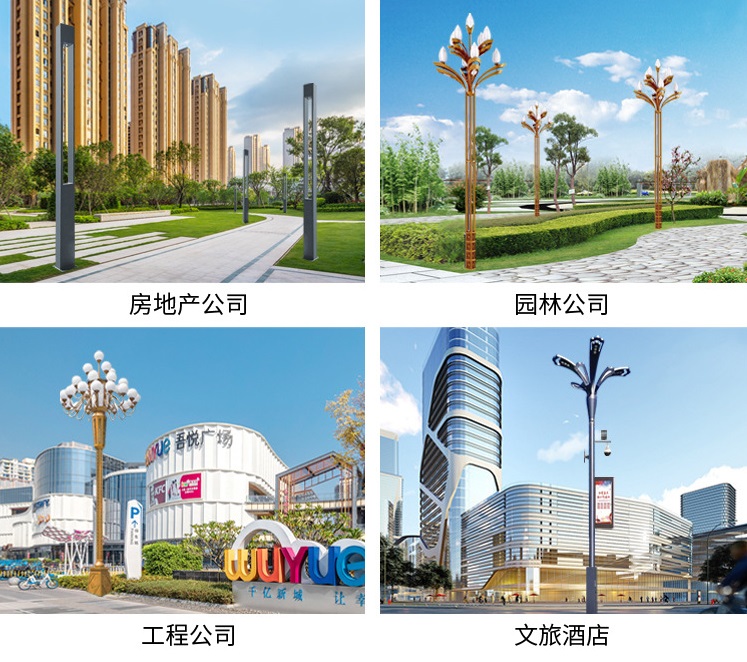 民族特色市电路灯应用场景