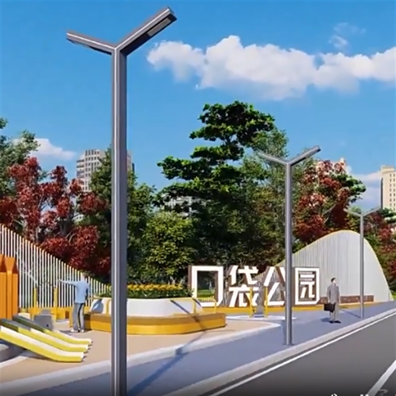 Y字庭院灯