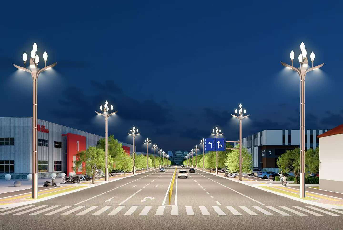 景观灯道路夜景照明
