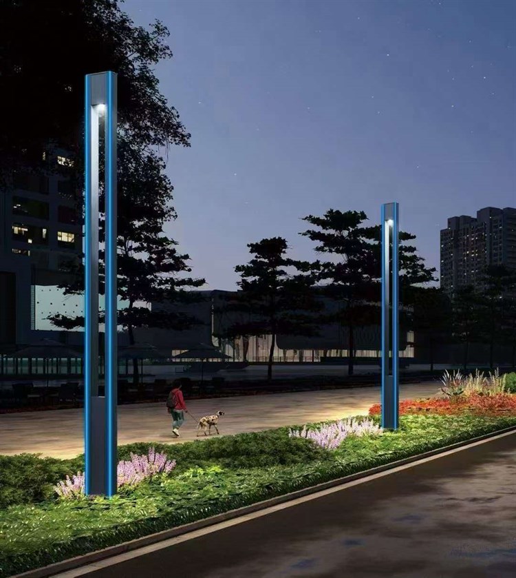 庭院灯园区步道照明效果